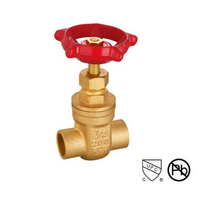 銅 6 インチゲートバルブ鋳造体 銅溶接末 NPT BSP 標準