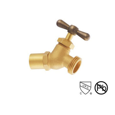 男性スレッドと溶接端は,銅のボイラー排水バルブを接続 NPT BSP