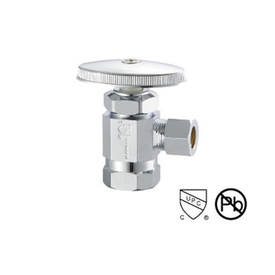 クロム塗装 銅の角弁 1/ 2 インチ 150 PSI 100g 200°F 温度