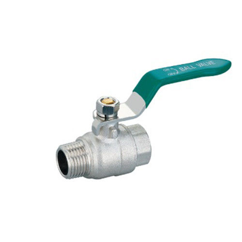 男 1/2 インチスローリングボールバルブ SSバルブ 鍛造ガス水 クロム塗装 1/2 ′′ (600WOG, 150WSP)