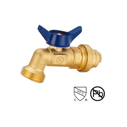 青銅のボールバルブ クイック接続ストップバルブ アルミニウムハンドル 1/2 " 3/4 ストップバルブ