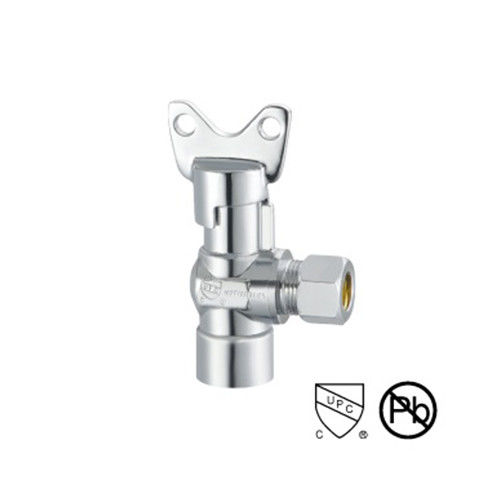 溶接銅 角閥 1 2 X 3 8 鉛フリー 1.5 GPM 流量